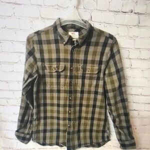 Plaid Button-Down Shirt